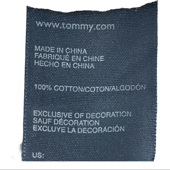 Tommy Hilfiger Quarter Zip Pullover Sweater Size M - Picture 7 of 7